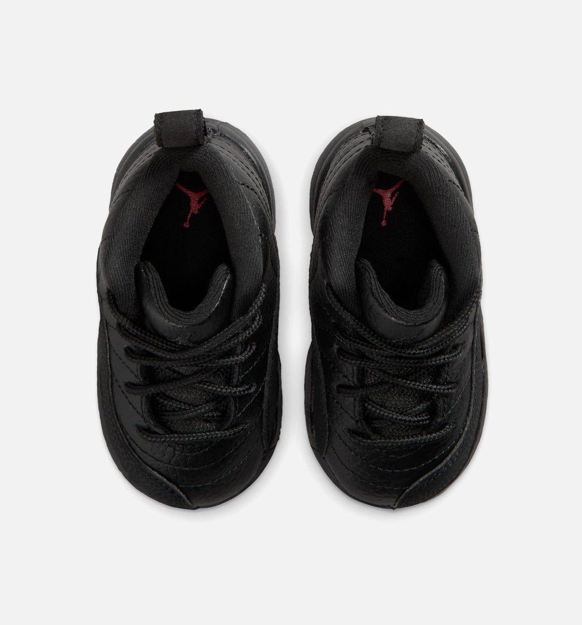 Air Jordan 12 Retro Bloodline Baby & Toddler Sneakers - Black / Varsity Red