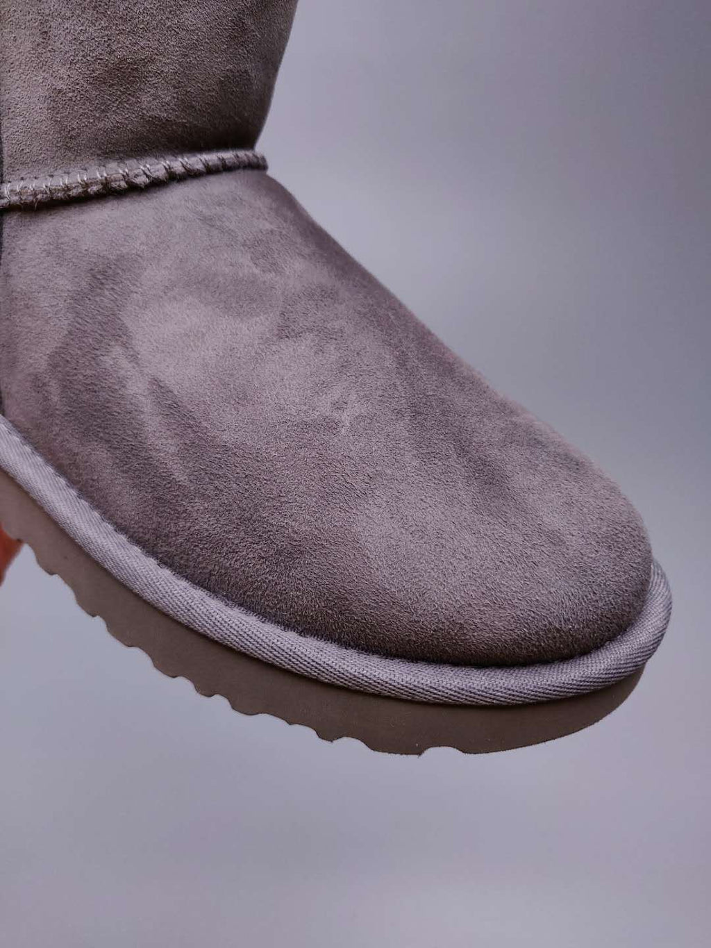 Grey Side Zip Mid-Calf Boots — New Arrival | In Stock