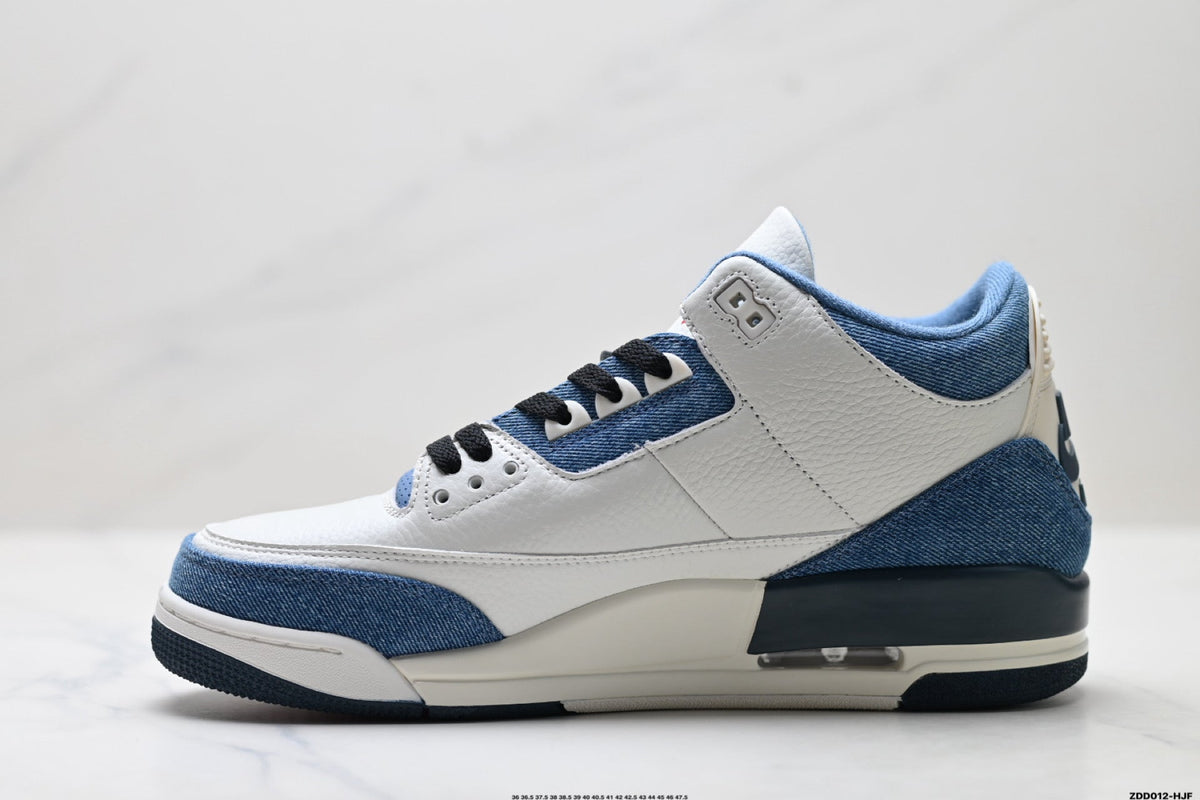 Jordan Legacy 312 Low White University Blue Navy Sneakers