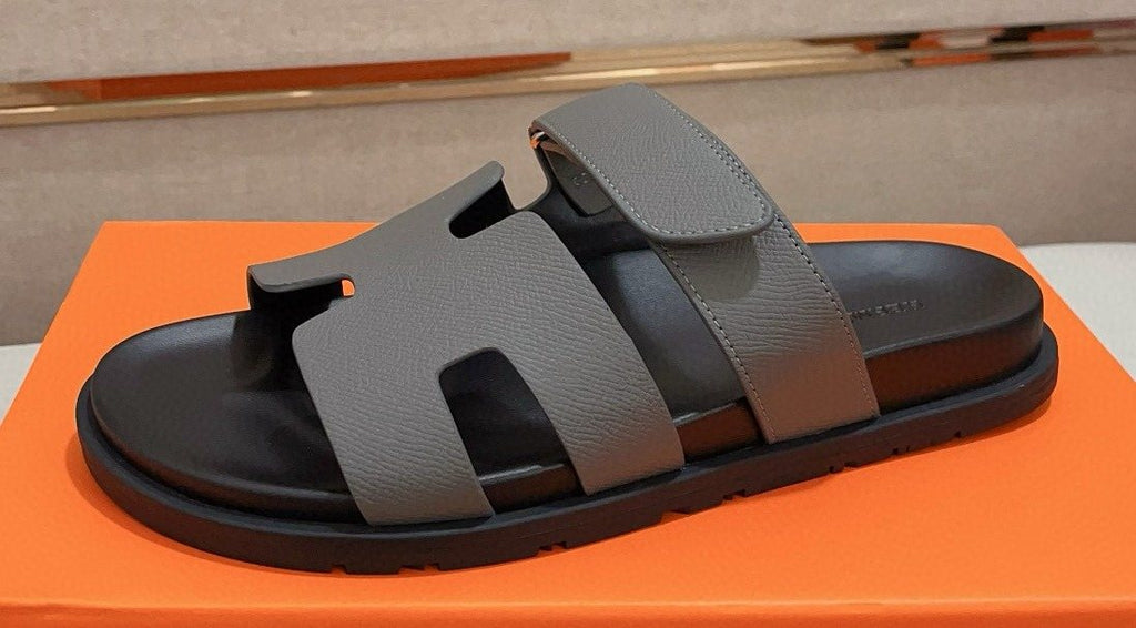 Hermès H-Cutout Slide Sandals