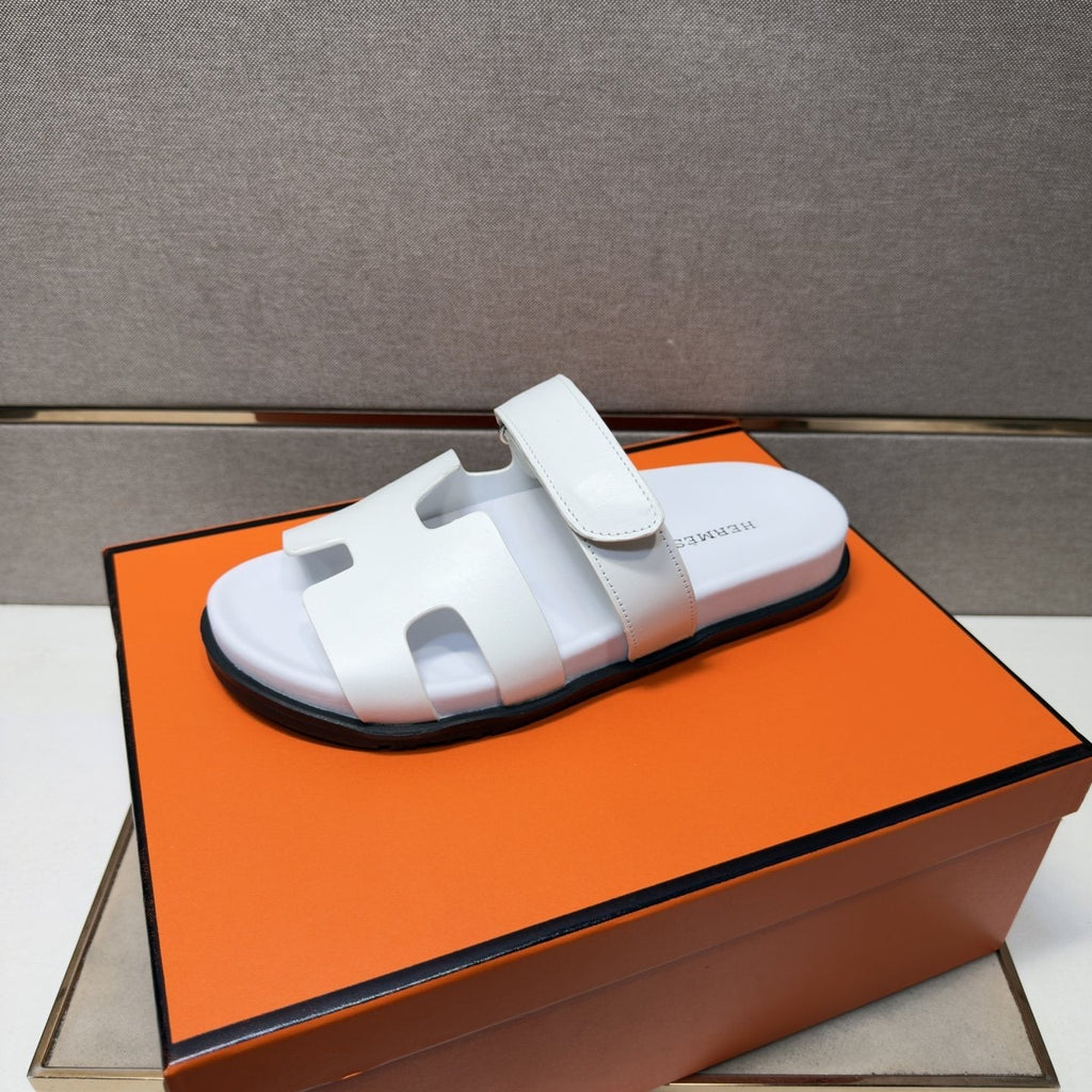 Hermès H-Cutout Open-Toe Sandals