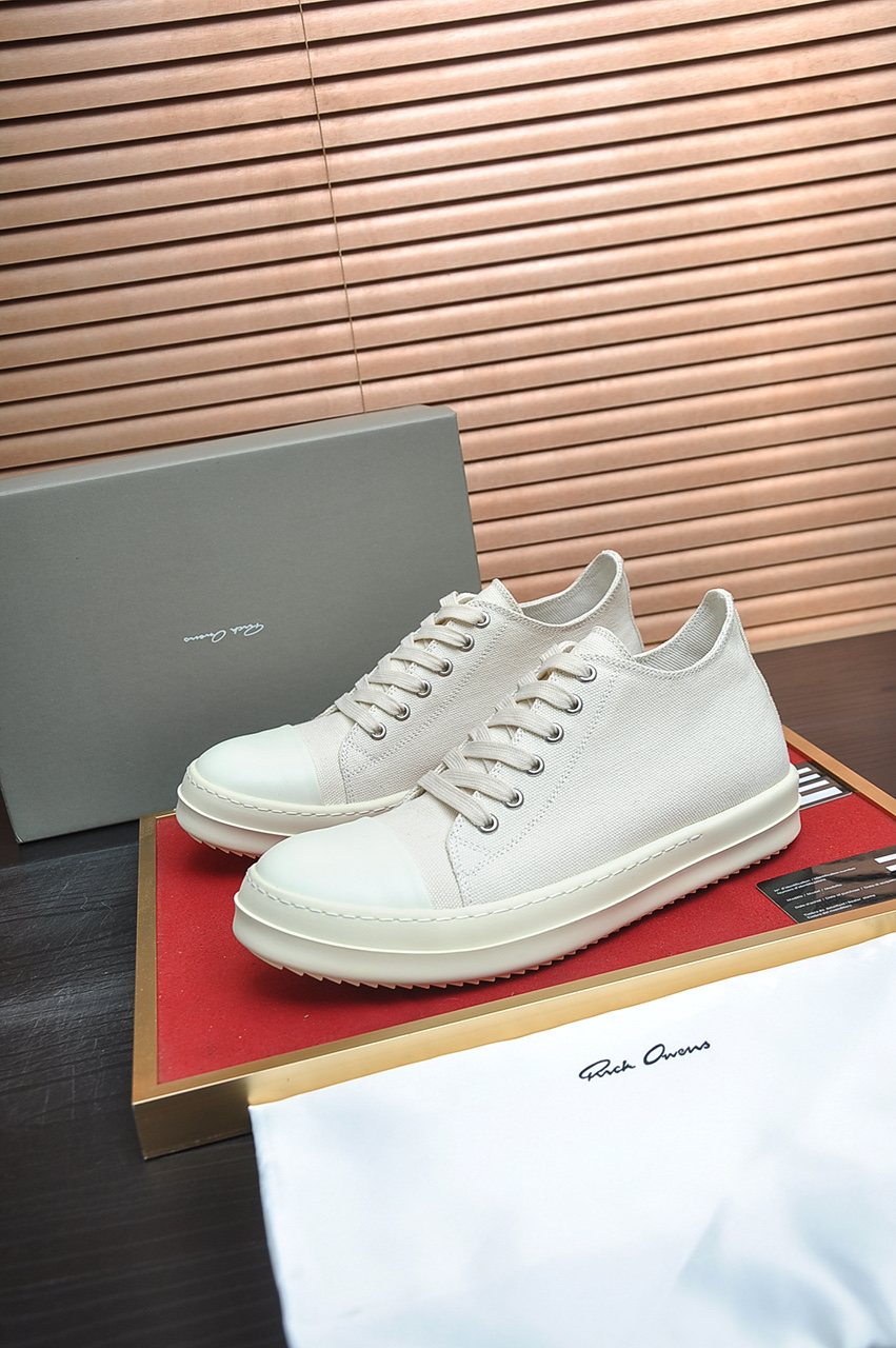 Rick Owens Toe-Cap Platform Sneakers